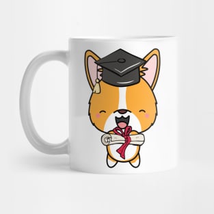 Funny Corgi is graduating Mug